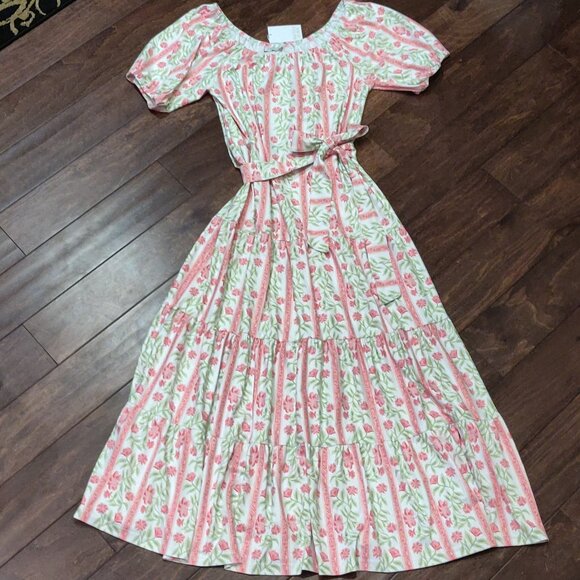 Smith & Quinn The Jude Tiered Maxi In Sorbet Garden NEW WITH TAGS SIZE L… - Picture 2 of 8